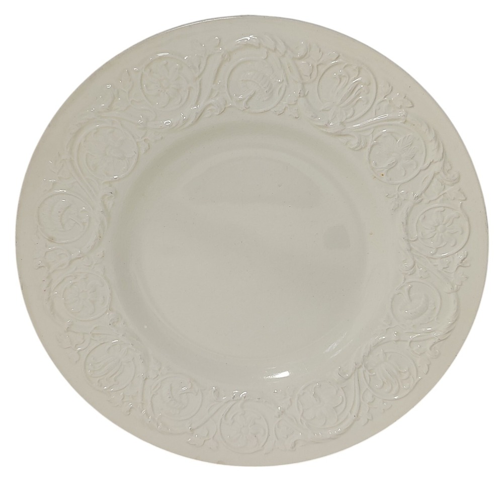Wedgwood of Etrunia and Barlaston Dinner‎ Plate Patrician Ivory 10.5 Inches
